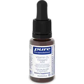 Vitamin D3 VEGAN Liquid, 25mcg/0.1ml, 10ml