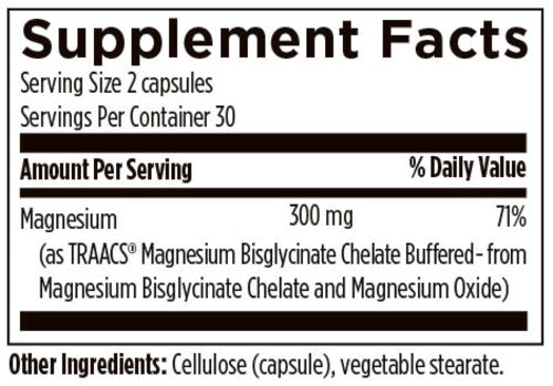 Magnesium Buffered Chelate 120 Caps (exp 03/31/22)
