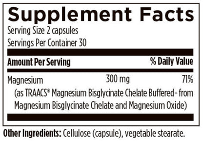 Magnesium Buffered Chelate 120 Caps (exp 03/31/22)